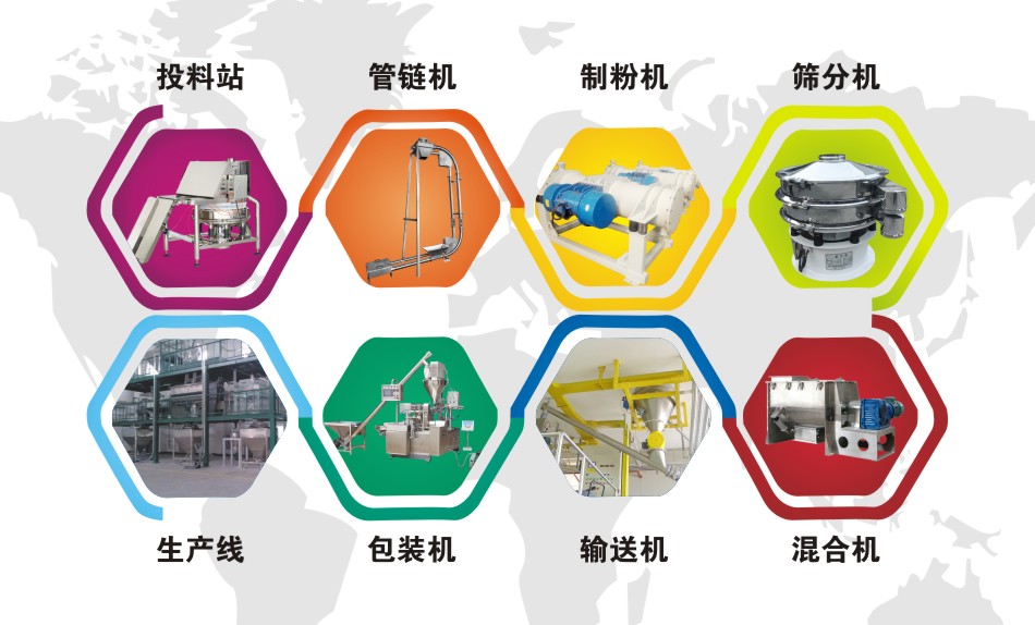 管鏈機粉體輸送設備生產線 管鏈機粉體輸送設備生產線